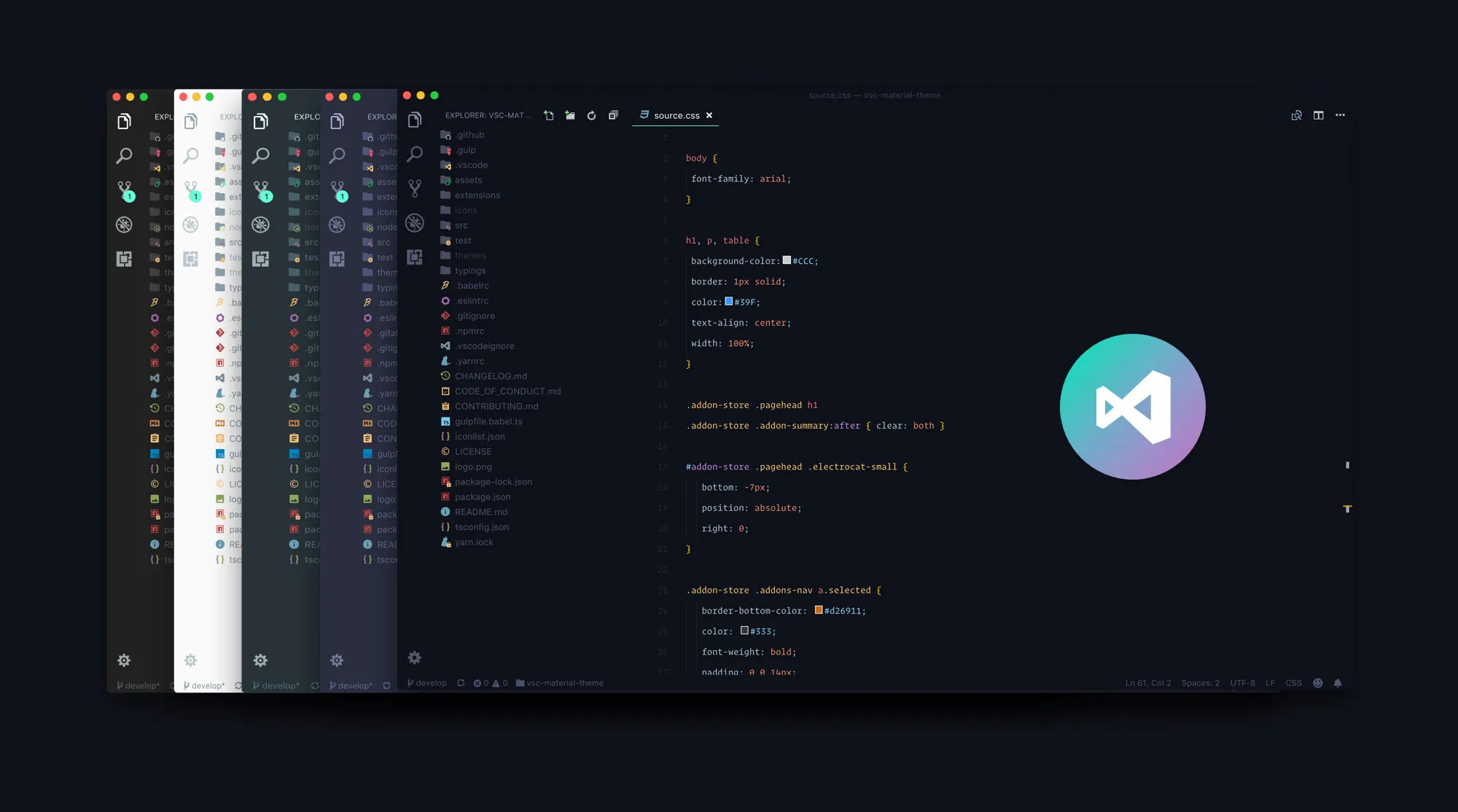 Visual Studio Code 主题插件及配色方案推荐 [更新于2018.12.04]（图3）