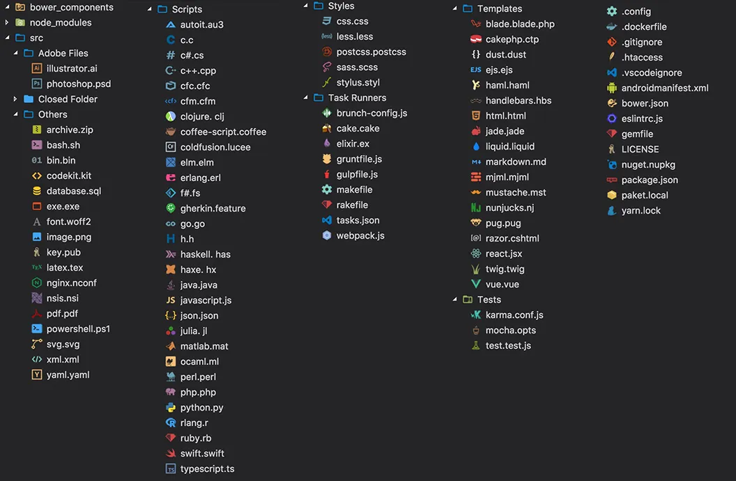 Visual Studio Code 主题插件及配色方案推荐 [更新于2018.12.04]（图8）