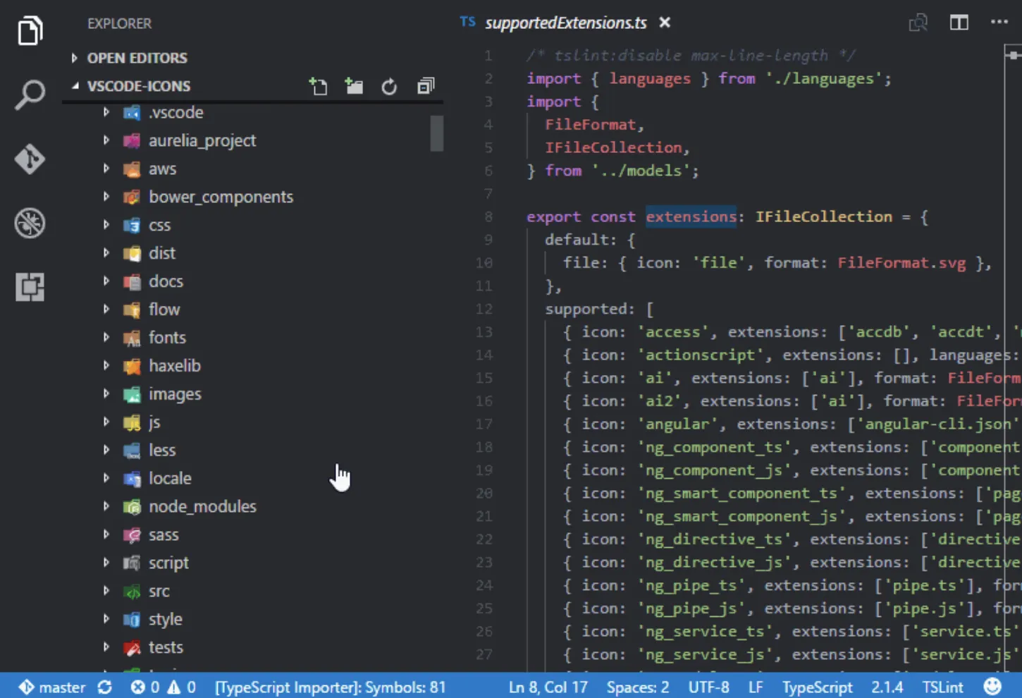 Visual Studio Code 主题插件及配色方案推荐 [更新于2018.12.04]（图6）
