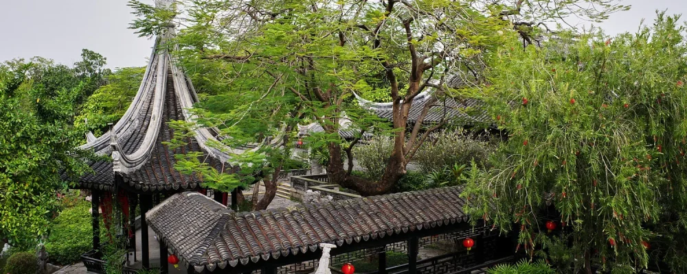 游中山詹园——为孝心而建的园林