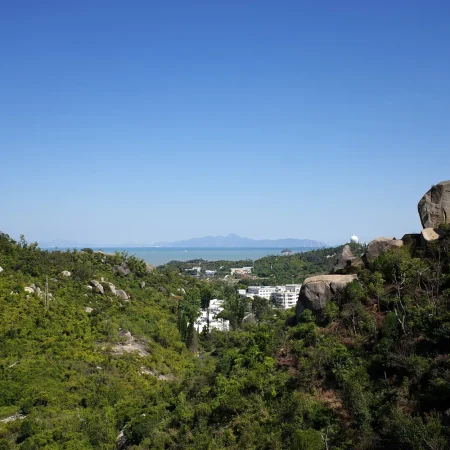 女神节游珠海景山道观海段