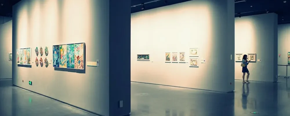 逛美术馆