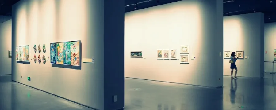 逛美术馆