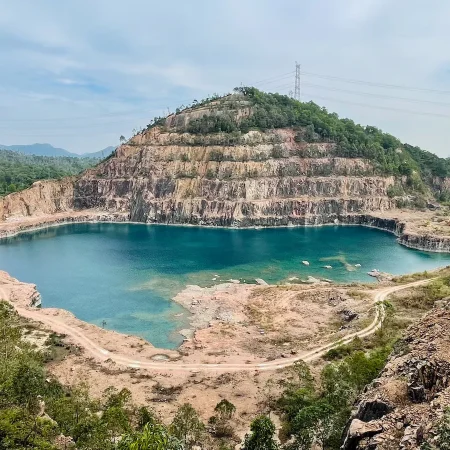 探中山南朗黄泥坑水库灯笼坑