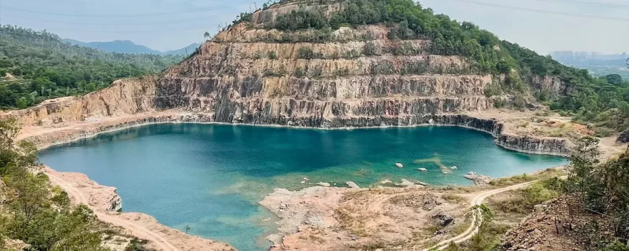 探中山南朗黄泥坑水库灯笼坑