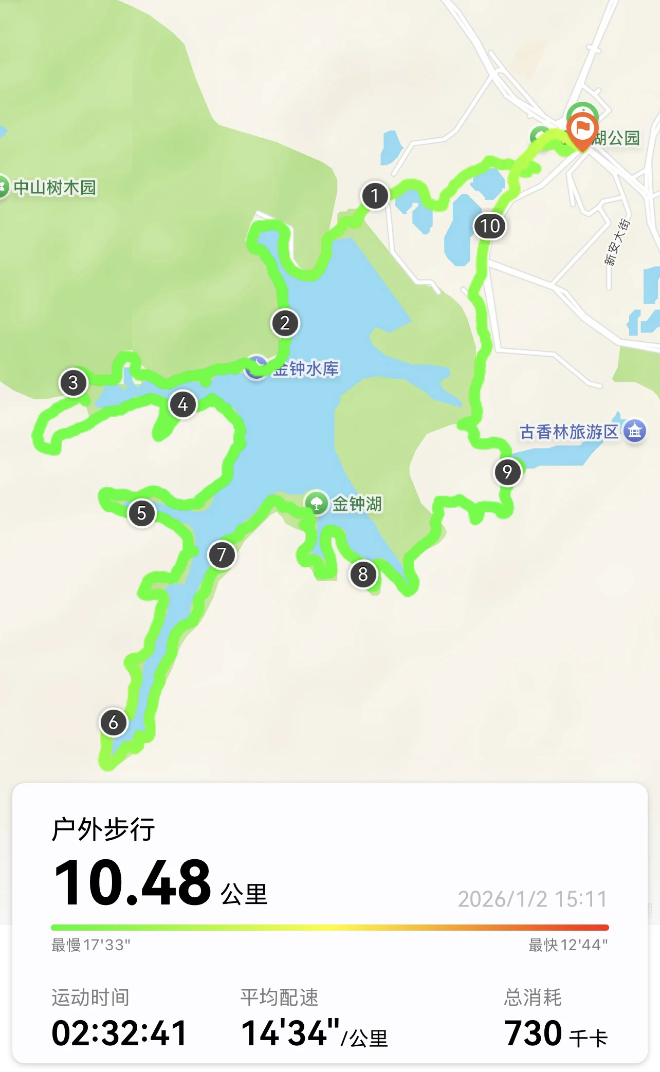 中山金钟水库10公里环湖漫步(图29) 中山金钟水库10公里环湖漫步(图29)